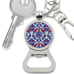 Art Artistic Ceramic Colorful Bottle Opener Key Chains by Pakrebo