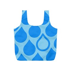 Droplet Full Print Recycle Bag (s) by WensdaiAmbrose