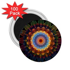 Colorful Prismatic Chromatic 2 25  Magnets (100 Pack)  by Pakrebo