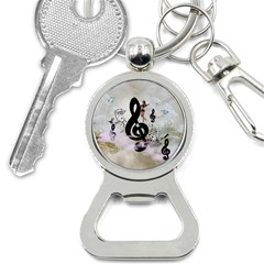 Dancing On A Clef Bottle Opener Key Chains by FantasyWorld7