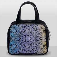 Tile Design Art Mosaic Pattern Classic Handbag (two Sides) by Pakrebo