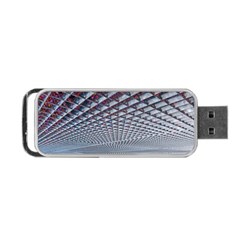 Metal Sci Fi Fantasy Background Portable Usb Flash (two Sides) by Pakrebo