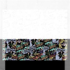 Comic Books Pattern Rectangular Jigsaw Puzzl by snowwhitegirl