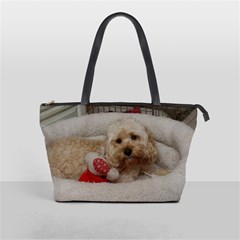 Cockapoo In Dog s Bed Classic Shoulder Handbag by pauchesstore