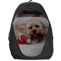 Cockapoo In Dog s Bed Backpack Bag by pauchesstore