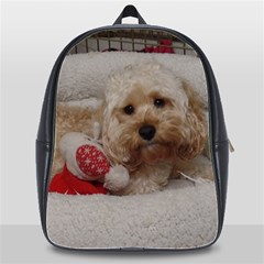 Cockapoo In Dog s Bed School Bag (xl) by pauchesstore