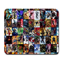 Comic Book Images Large Mousepads by Sudhe