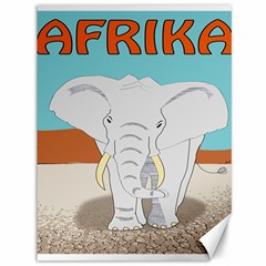 Africa Elephant Animals Animal Canvas 36  X 48  by Sudhe