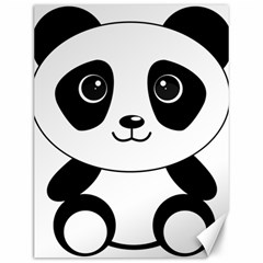 Bear Panda Bear Panda Animals Canvas 12  X 16  by Sudhe