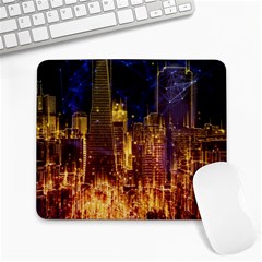 City View San Francisco Usa Large Mousepads by Pakrebo