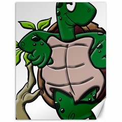 Amphibian Animal Cartoon Reptile Canvas 12  X 16  by Sudhe