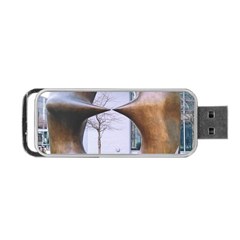 Henry Moore Portable Usb Flash (two Sides) by Riverwoman