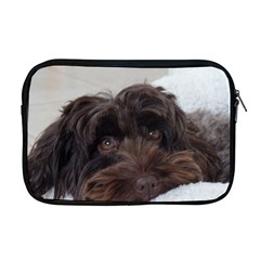 Laying In Dog Bed Apple Macbook Pro 17  Zipper Case by pauchesstore