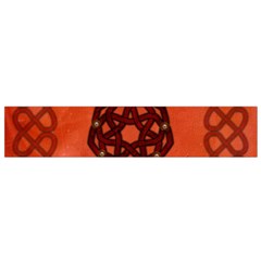 Elegant Decorative Celtic, Knot Small Flano Scarf by FantasyWorld7