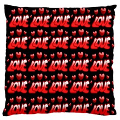 Love 2 Standard Flano Cushion Case (two Sides)