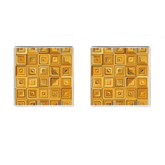 Electric Field Art Xv Cufflinks (square) by okhismakingart