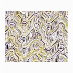 Electric Field Art Xxxvii Small Glasses Cloth (2-side) by okhismakingart