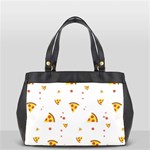 Pizza Pattern pepperoni cheese funny slices Oversize Office Handbag (2 Sides) Back