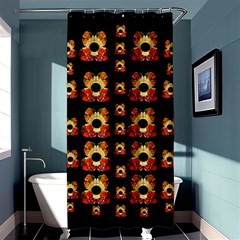 Sweets And  Candy As Decorative Shower Curtain 36  X 72  (stall)  by pepitasart