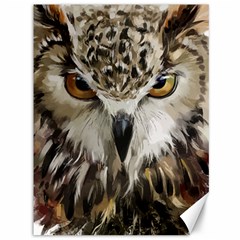 Vector Hand Painted Owl Canvas 36  X 48  by Sudhe