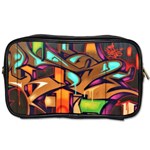 Graffiti Mural Street Art Wall Art Toiletries Bag (Two Sides) Front