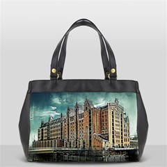 Architecture City Building Travel Oversize Office Handbag by Pakrebo