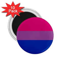 Bisexual Pride Flag Bi Lgbtq Flag 2 25  Magnets (10 Pack)  by lgbtnation