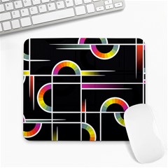 Background Abstract Semi Circles Large Mousepads by Pakrebo