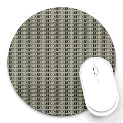 100 Dollars Round Mousepads by snowwhitegirl