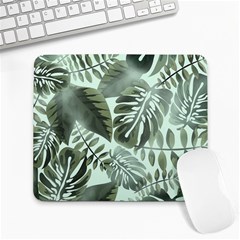 Medellin Leaves Tropical Jungle Large Mousepads by Pakrebo