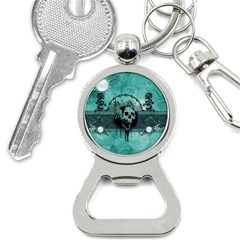 Awesome Skull With Wings Bottle Opener Key Chain by FantasyWorld7