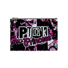 Punk Princess Cosmetic Bag (medium) by ArtistRoseanneJones