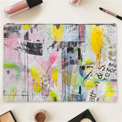 Graffiti Graphic Cosmetic Bag (xxl) by ArtistRoseanneJones