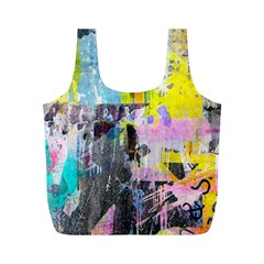 Graffiti Pop Full Print Recycle Bag (m) by ArtistRoseanneJones