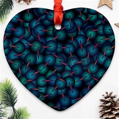 Background Abstract Textile Design Ornament (heart) by Pakrebo