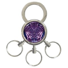 Purple Love 3-ring Key Chain by KirstenStar