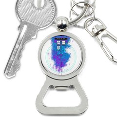 Tattoo Tardis Seventh Doctor Doctor Bottle Opener Key Chain by Sudhe