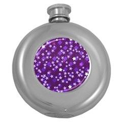 Ross Pattern Square Round Hip Flask (5 Oz) by HermanTelo