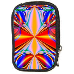 Abstract Art Fractal Art Compact Camera Leather Case by Sudhe