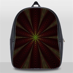 Fractal Artwork Idea Allegory School Bag (xl) by Sudhe