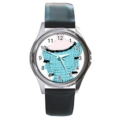 Elissa Round Metal Watch by snowwhitegirl