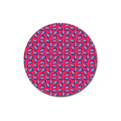 Tropical Pink Avocadoes Magnet 3  (round) by snowwhitegirl