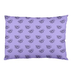 Zodiac Bat Lilac Pillow Case (two Sides) by snowwhitegirl