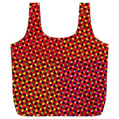 Pattern Textile Structure Abstract Full Print Recycle Bag (xl) by Pakrebo