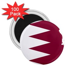 Borders Country Flag Geography Map Qatar 2 25  Magnets (100 Pack)  by Sapixe