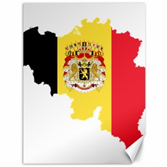 Belgium Country Europe Flag Canvas 36  X 48  by Sapixe