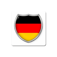 Flag German Germany Country Symbol Square Magnet by Sapixe