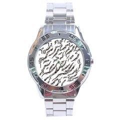 Zebra Stainless Steel Analogue Watch by scharamo