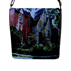 Hot Day In Dallas 7 Flap Closure Messenger Bag (l) by bestdesignintheworld