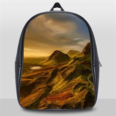 Painting Oil Painting Photo Painting School Bag (large) by Sudhe